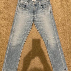 A GOLD E Boyfriend Jeans, Size 27, Light Wash
